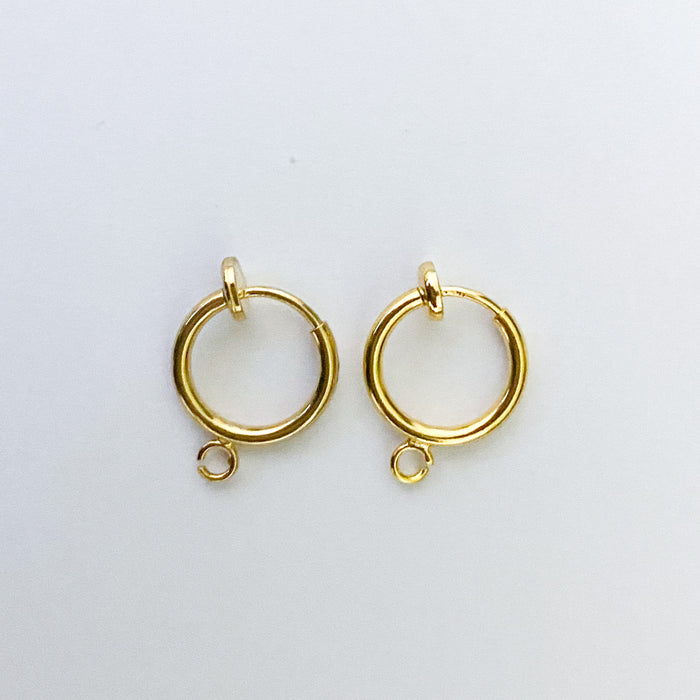 Earring - Clip on Hoop