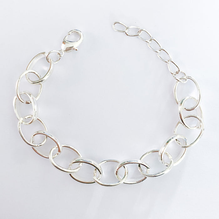 Trace Chain - Large Link Bracelet