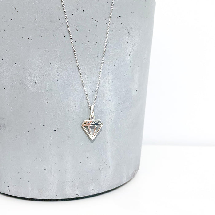 Diamond Charm Necklace