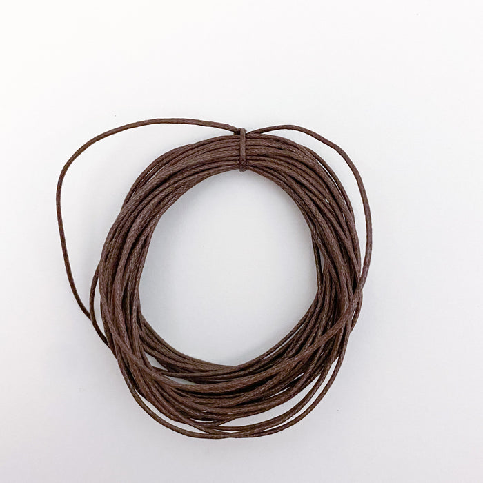 1mm Waxed Cotton Cord