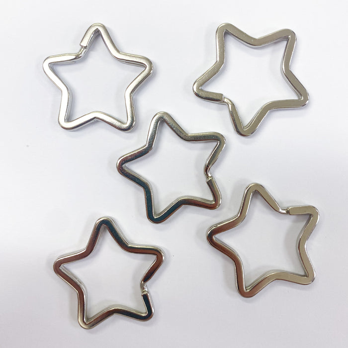 Star Split Keyring