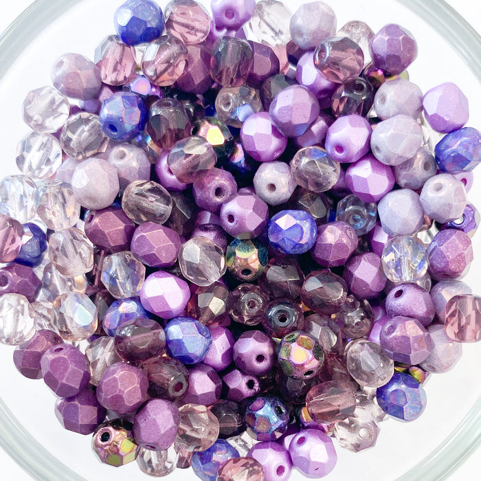 Firepolished Beads - Mixed