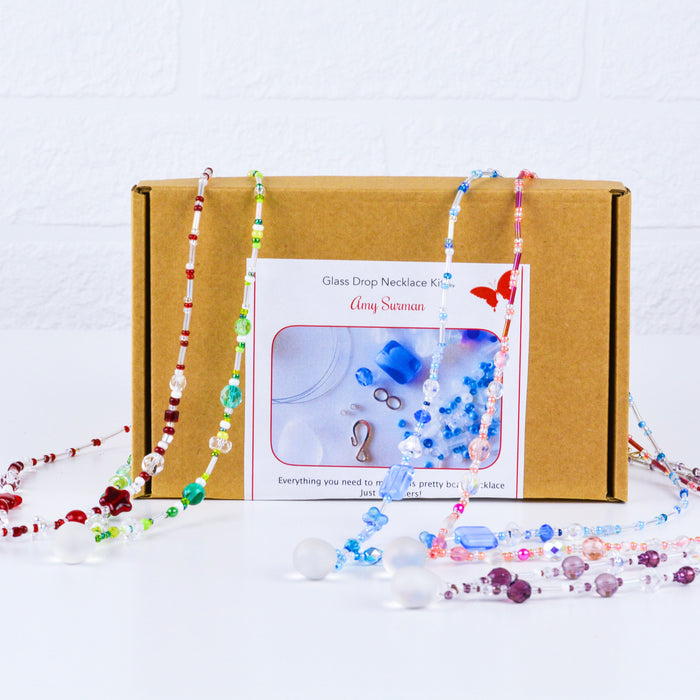 Glass Drop Necklace Kit