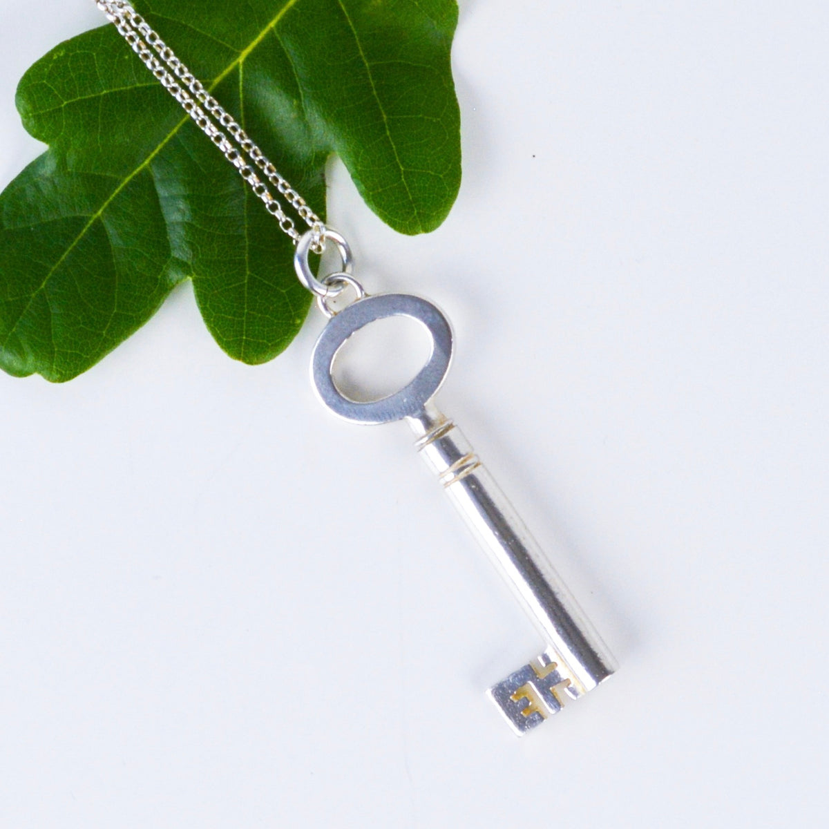 Skeleton key outlet necklace tiffany