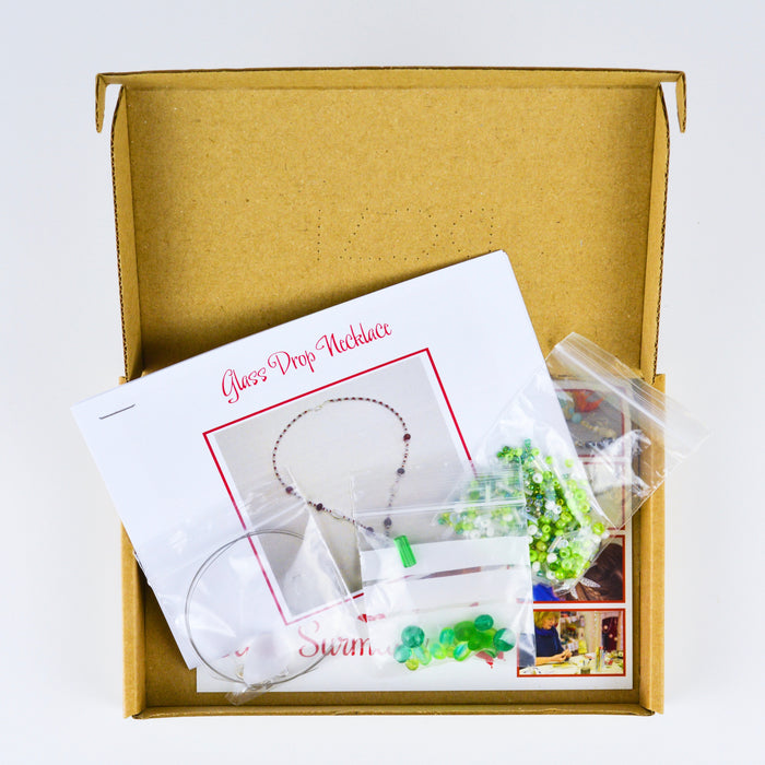 Glass Drop Necklace Kit