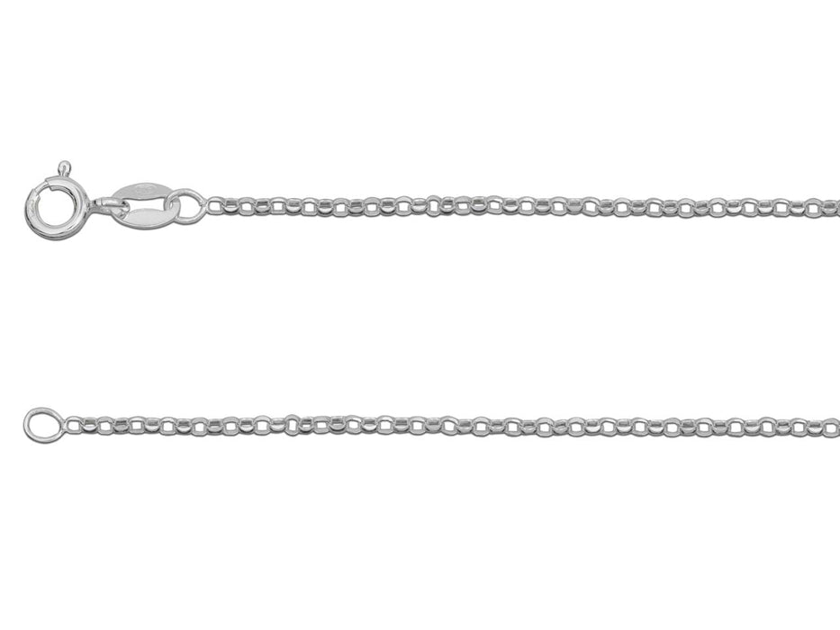 Belcher Diamond Cut - Sterling Silver