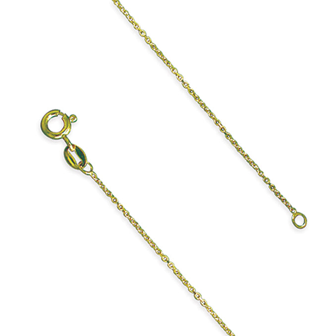 Anchor Chain Gold Plated - Sterling Silver