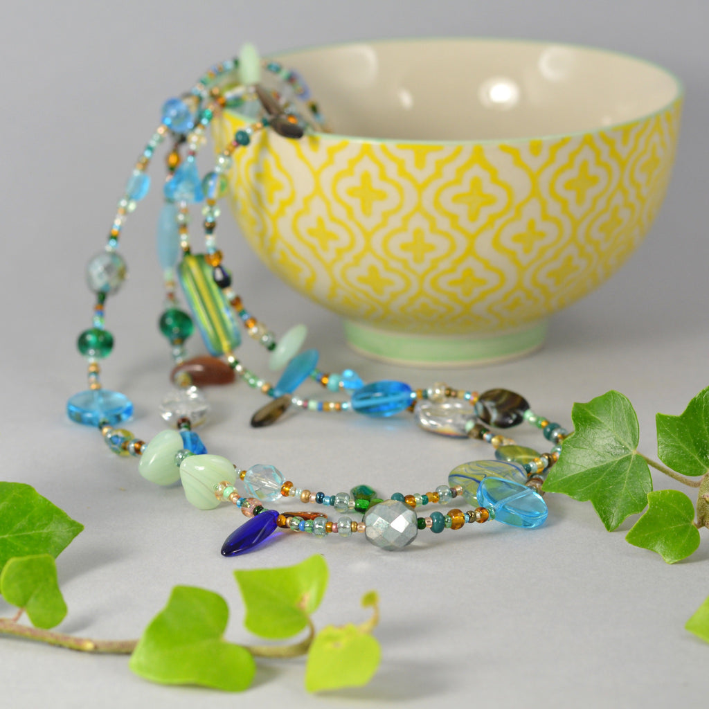 Diy long beaded necklace hotsell