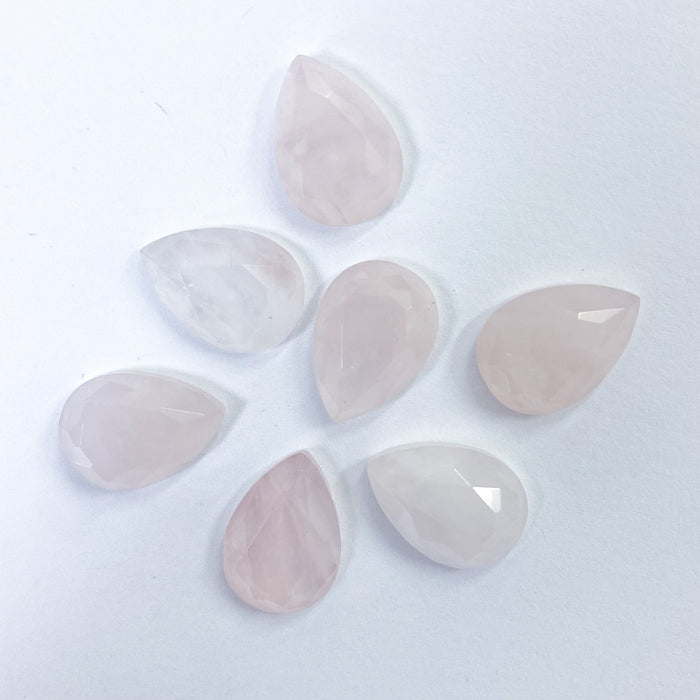 Teardrop Faceted Cabochons