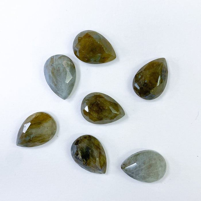 Teardrop Faceted Cabochons