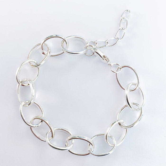 Trace Chain - Large Link Bracelet