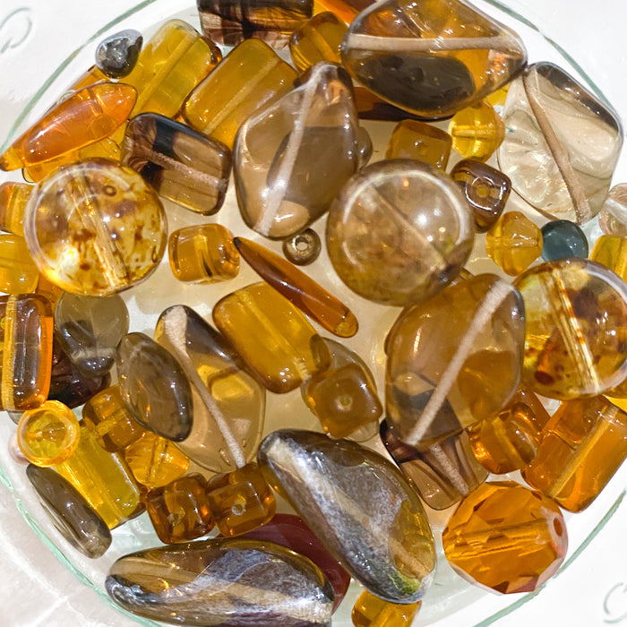 Large Bead Mix - Czech Glass