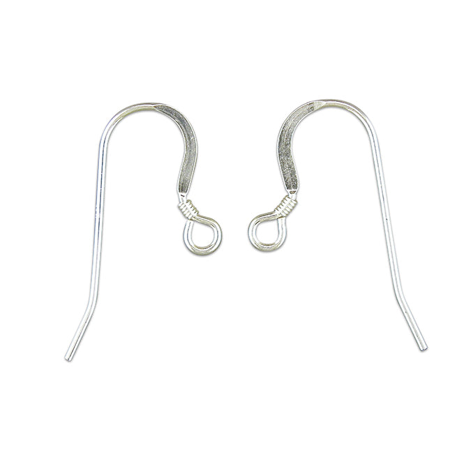 Earwires with Wrap - Sterling Silver